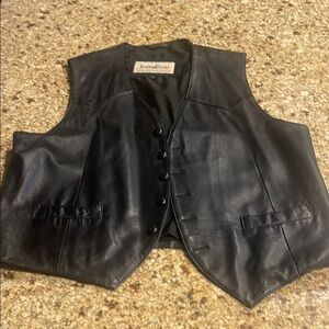 Vintage Men’s Western Leather Vest Size XL